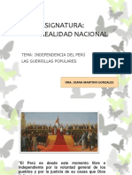 3.2 Independencia Del Peru