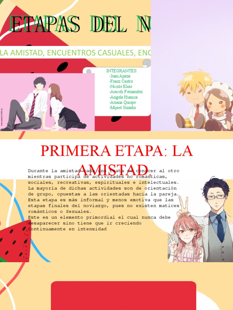 Etapas Del Noviazgo PDF