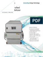 Servo Controlled Voltage Stabilizer: (Oil Cooled 3 - 3500 KVA)