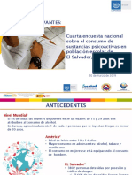 Presentación Cuarta Encuesta Nacional Sobre Consumo de Sustancias Psicoactivas 2018