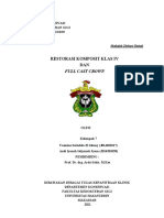 KLP Diskusi 7C - Restorasi Komposit Klas IV Dan Full Cast Crown - Compressed