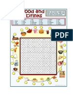 Ficha Food-Drinks Grado 5