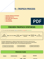 Fischer - Tropsch Process