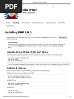 Installing PHP 7.0