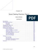 Good Testing Practice: Part 2: David Stokes