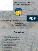 Amity School of Architecture & Planning Amity University, Uttar Pradesh