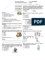 Examen 1° Matematicas 2do Bloque