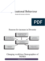 Organizational Behaviour: Reasons For Increase in Diversity