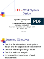 Work System Design: Operations Management R. Dan Reid & Nada R. Sanders