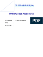 Manual Book Air Shower Jvc-Kenwood