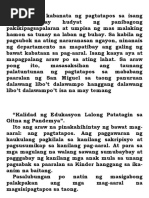 Brigada Eskwela Closing Script | PDF