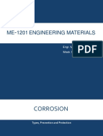 ME 1201 Engineering Materials: Engr. Mansoor Idrees Dawson Week 13