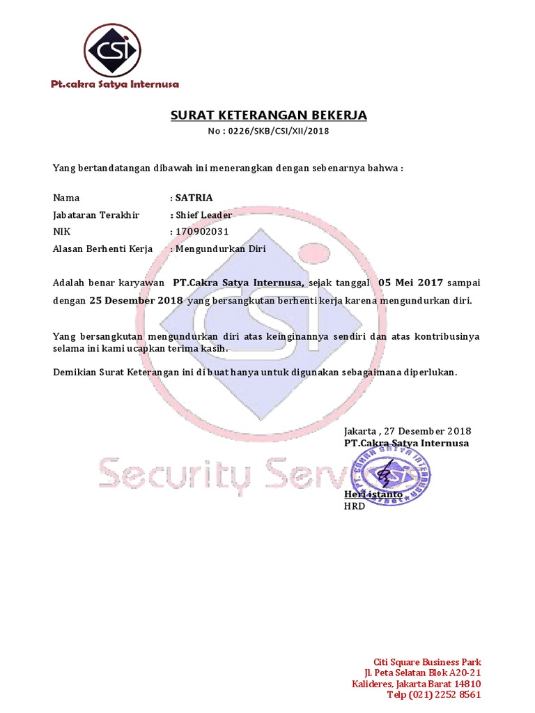 PT - Cakra Satya Internusa | PDF