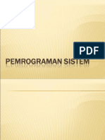 Pemrograman Sistem