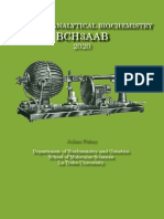 BCH3AAB Practical Manual 2020