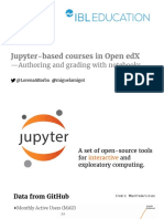 Jupyter-based courses in Open edX - Authoring and grading with notebooks