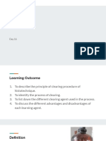 Clearing Agents Used in Histology