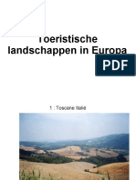 Toeristische Landschappen in Europa 1: Toscane Italië 2