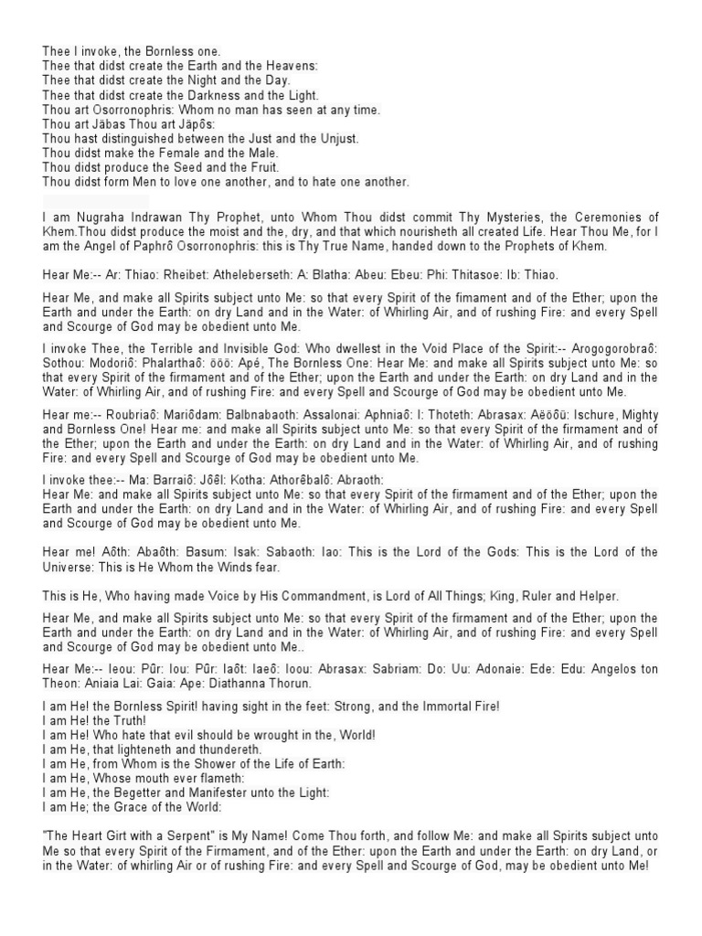 Headless One | PDF | Theology | Mythology