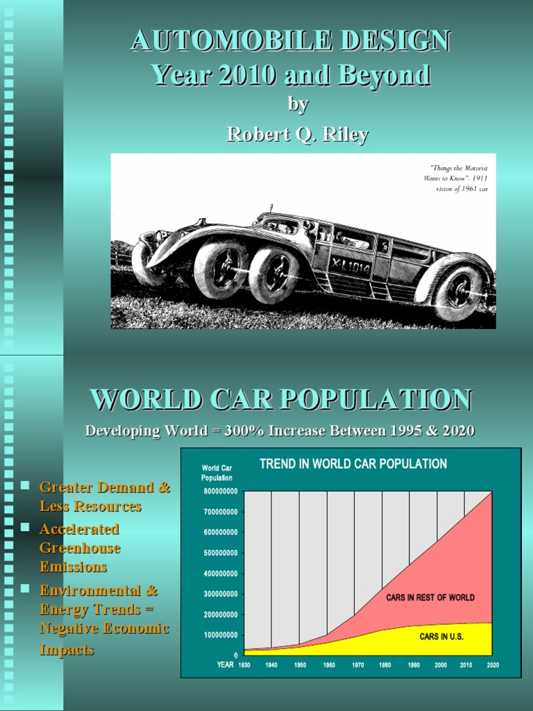 Future Trends in Automobile Design | PDF | Hybrid Vehicle | Car