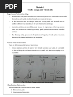 Traffic Design and Visual Aids