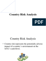 Country Risk Analysis