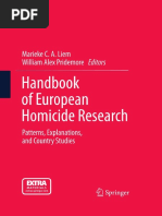 Handbook of European Homicide Research - Liem & Pridemore (2012)