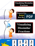 Visualizing Dissimilar Fractions: Prepared By: Don Ricardo Briz CES