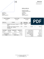 Invoice #IN010217 for Fladrafinil products