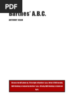 Download Barthes ABC by Anthony Read SN51589677 doc pdf