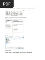 Excel To Access