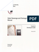 Ashghal Guide-Qatar Sewerage &amp Drainage Design Manual