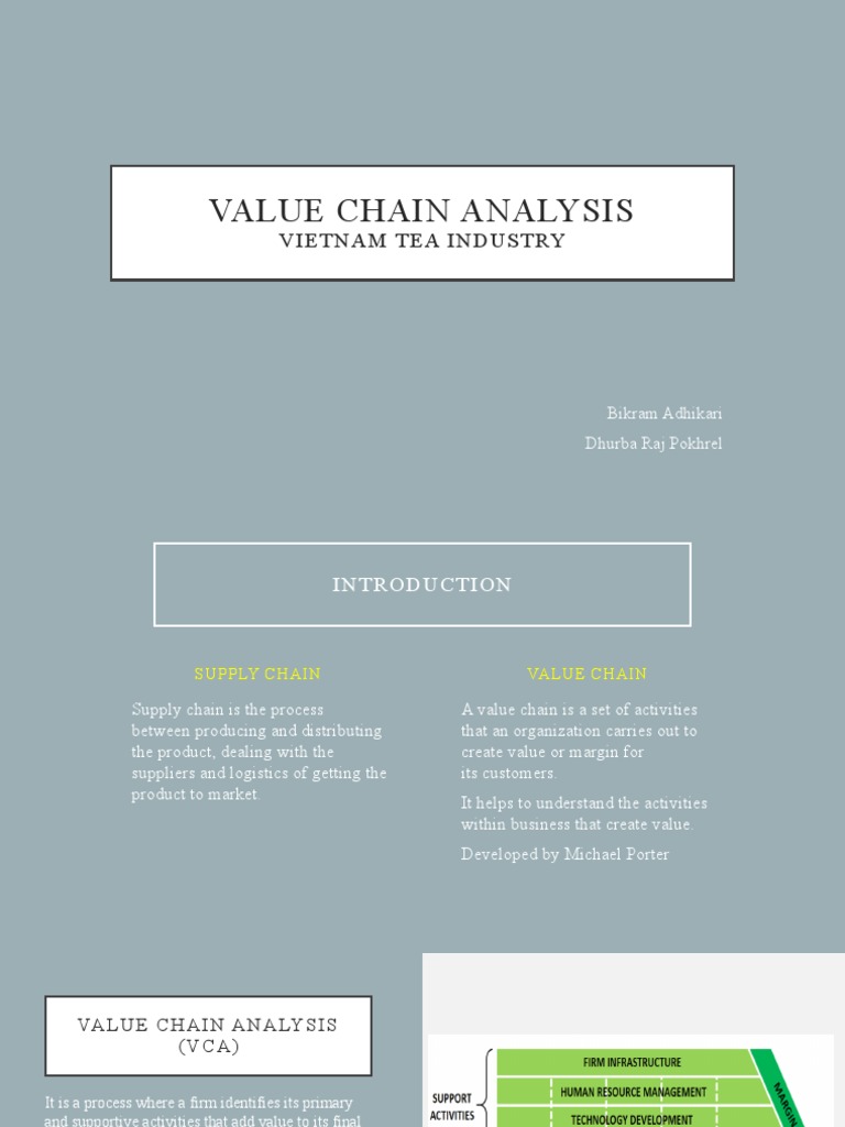 Vietnam Tea Industry Value Chain | PDF | Value Chain | Supply Chain