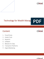 Technology For Wealth Management