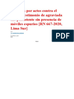 Condena Por Actos Contra El Pudor