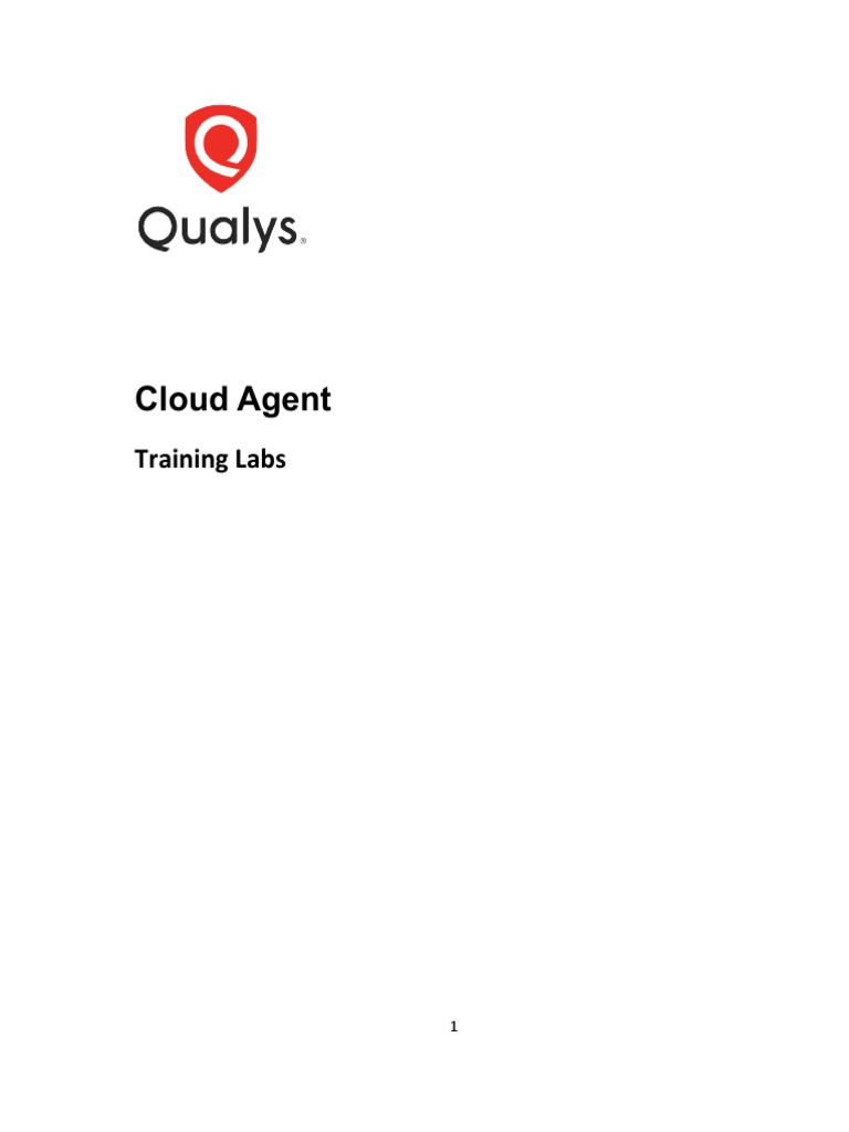 Cloud Agent Lab Exercises V22 | PDF | Windows Registry | Installation ...