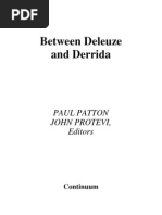 Download Between Deleuze and Derrida Essay by Caddy_reader SN51590395 doc pdf