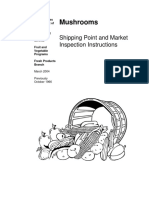 Mushroom Inspection Instructions