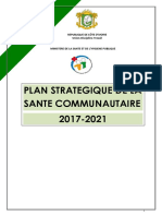 Plan Stratégique Santé Communautaire Version Actualisée Nom Nouveau MSHP