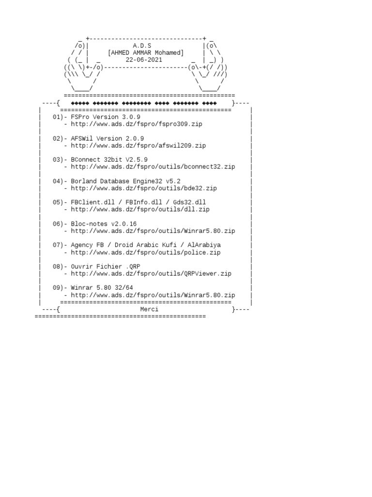 Outils et Ressources FSPro 3.0.9 | PDF | Informatique et technologies ...