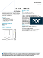 SIL3 Relay Out Module For 5 A NE Loads: Technical Data