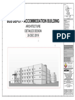 Bus Depot - Accommodation Building: Architecture Detailed Design 24 DEC 2019
