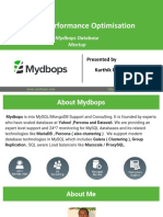 Innodb Performance Optimisation: Mydbops Database Meetup