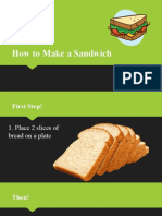 How To Make A Sandwich