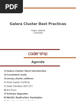 Galera Cluster Best Practices: Seppo Jaakola Codership