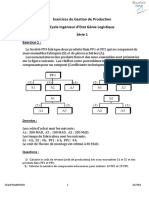 2.Exercice Gestion de Production