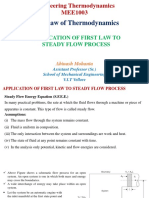 FALLSEM2020-21 MEE1003 TH VL2020210103023 Reference Material I 21-Aug-2020 Application of First Law in Steady Flow Process