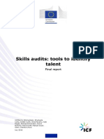 Skills Audits: Tools To Identify Talent: Final Report