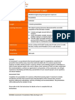 Assessment 4 Brief: Subject Code and Title Assessment Individual/Group Length Learning Outcomes