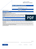 Building Completion Certificate: Certificate Number Plot Number Initial Issue Date